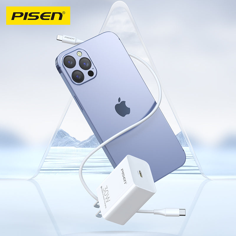 Pisen Quick  USB-C  30W Fast Wall Charger (US)