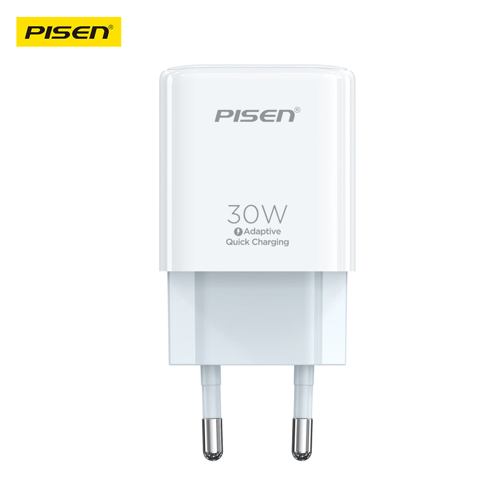 Pisen Quick  USB-C  30W Fast Wall Charger (EU)