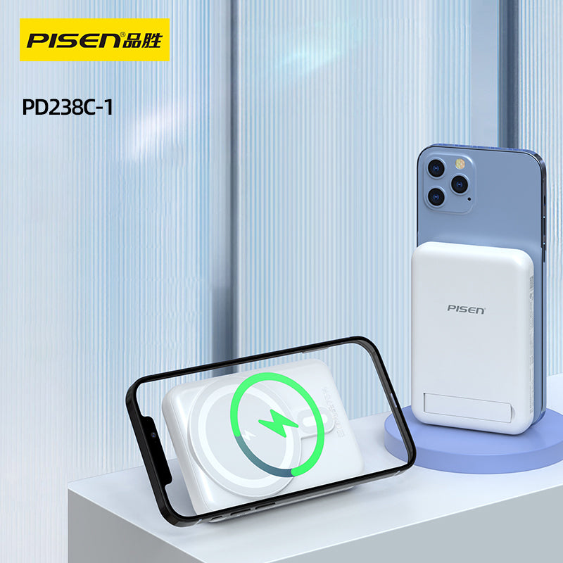Pisen-Power Mag 20W with Holder 10000mAh Magnetic Power Bank
